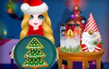 Подробнее об игре Волшебное Рождество принцесс: Сделай сам
